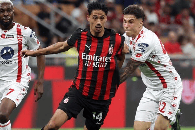 皇冠HG-AC米兰2-0蒙扎，完美收官，赛后评分：AC米兰79号排第一