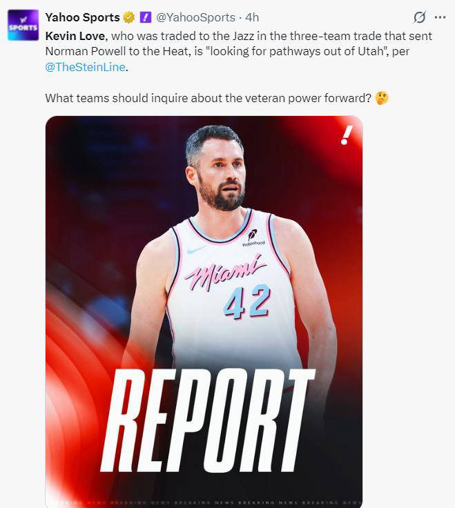 皇冠体育首页-凯文-乐福与犹他爵士商讨买断事宜 费城有意引进