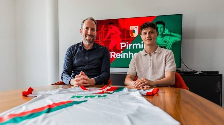 皇冠体育网址-官方：奥格斯堡续约18岁青年队中场赖因海默