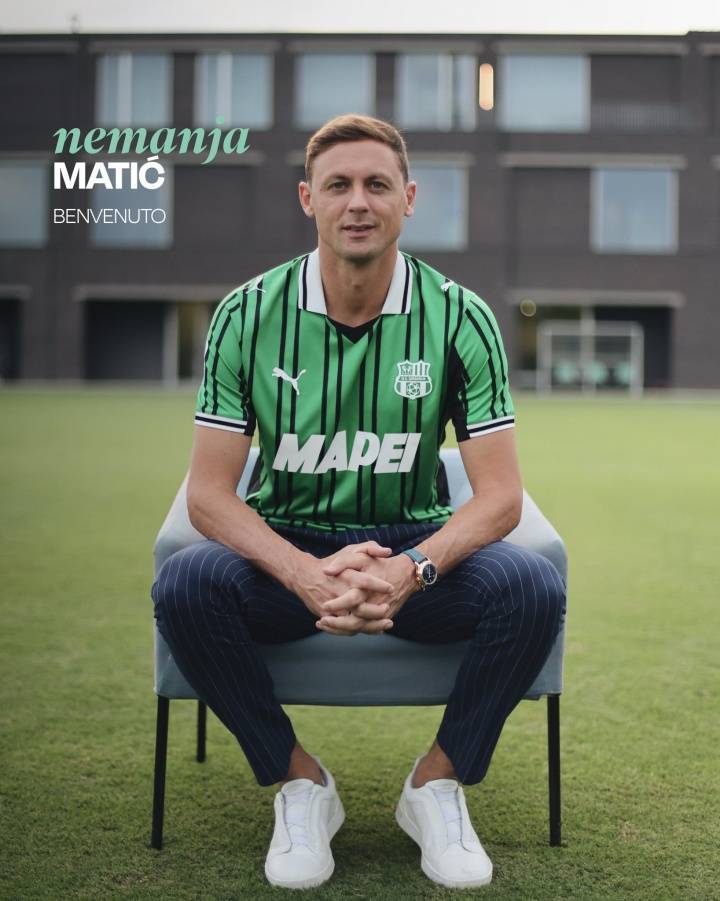 皇冠体育app-重回意甲！官方：37岁马蒂奇自由身加盟意甲升班马萨索洛