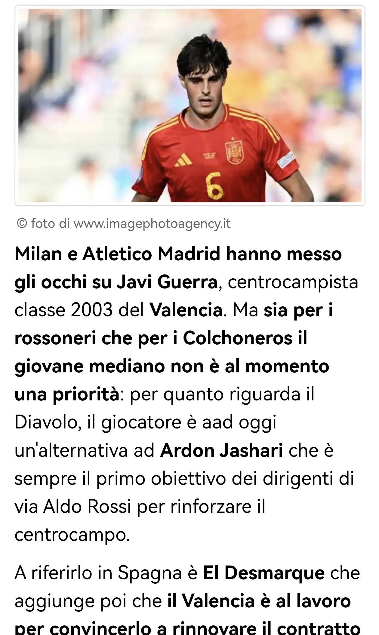 皇冠体育app-西甲媒体透露：巴伦西亚劝说哈维格拉续约，米兰只将其列为备选目标