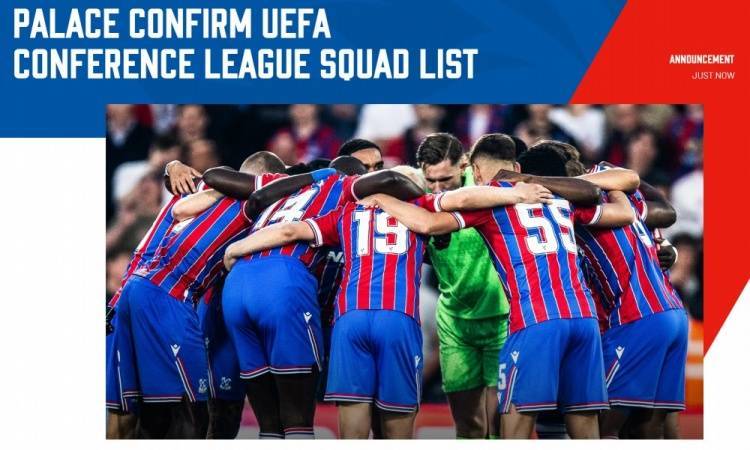 水晶宫欧协联名单：格伊、马特塔、恩凯提亚在列，新援皮诺入选