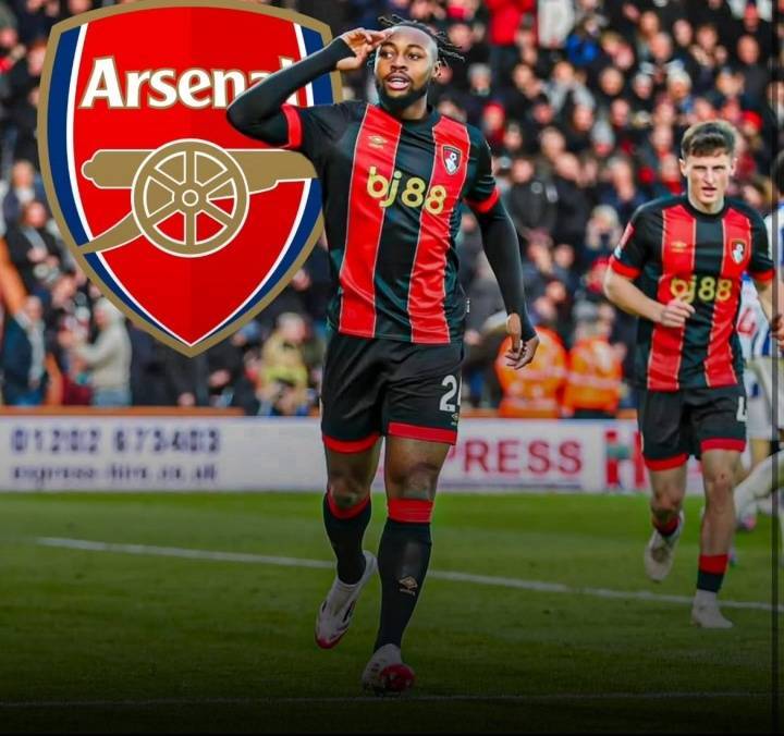 皇冠-解约金6000万镑！记者：阿森纳计划明夏签塞梅尼奥，曾与球员接触