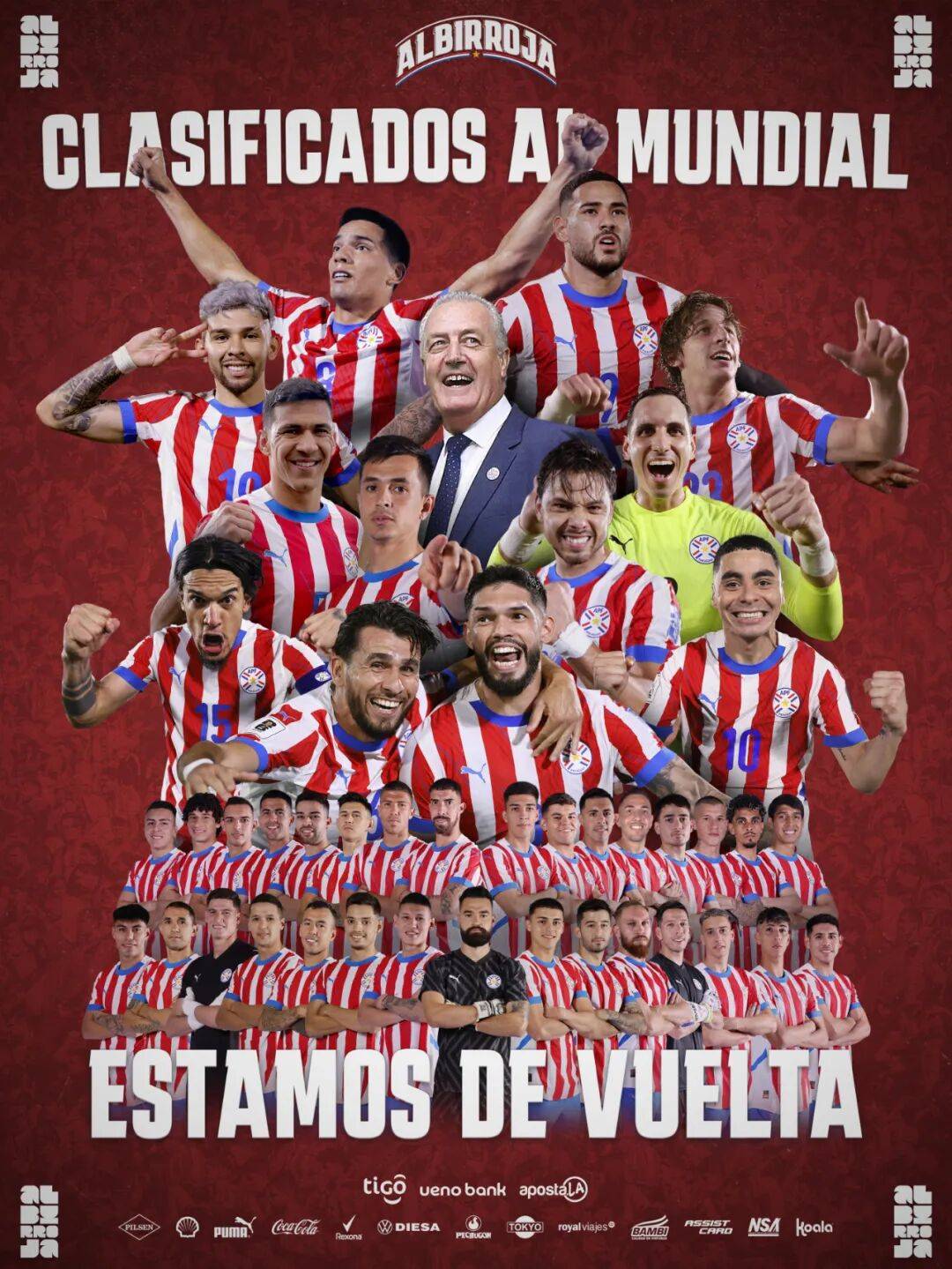 时隔16年重返世界杯！巴拉圭奇迹，“阿根廷制造”