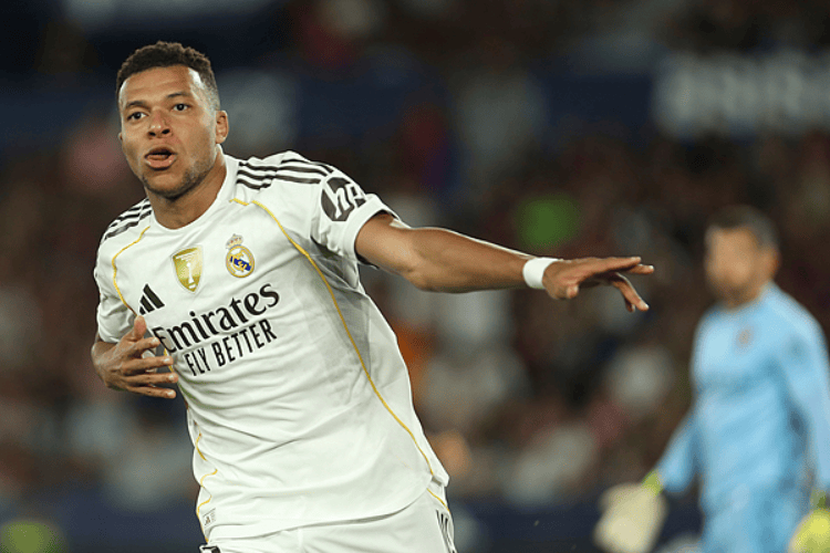 皇冠体育首页-西甲｜姆巴佩双响 皇家马德里4-1大胜莱万特